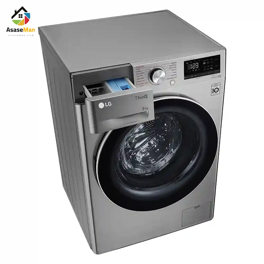 نما از بالا با در ب باز مواد شوینده