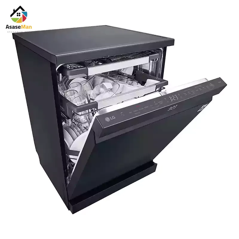 نمای پنل ماشین ظرفشویی ال جی مدل DFC237HMS