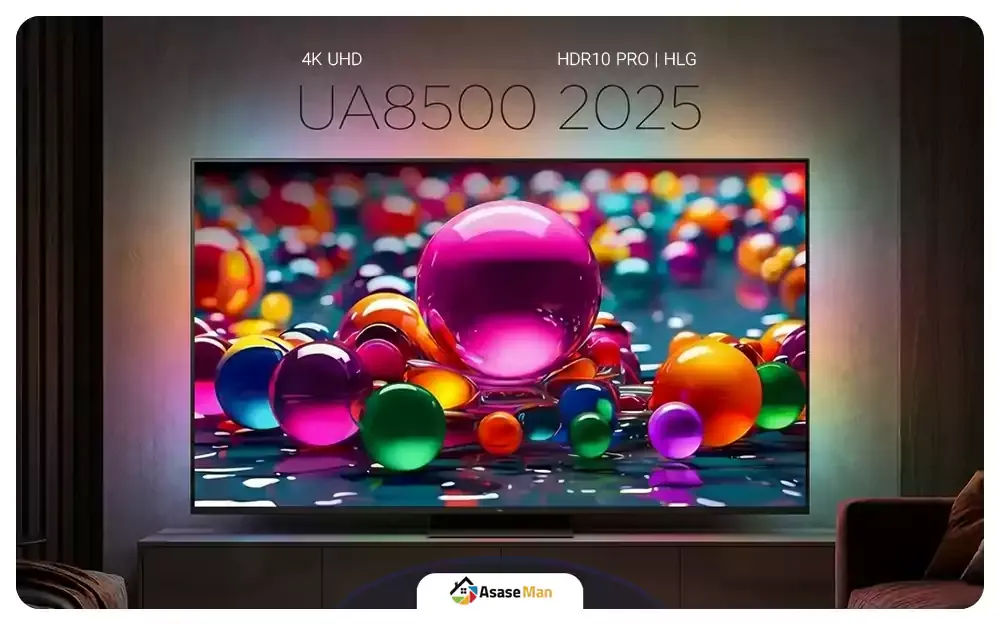 کیفیت تصویر تلویزیون UA8500