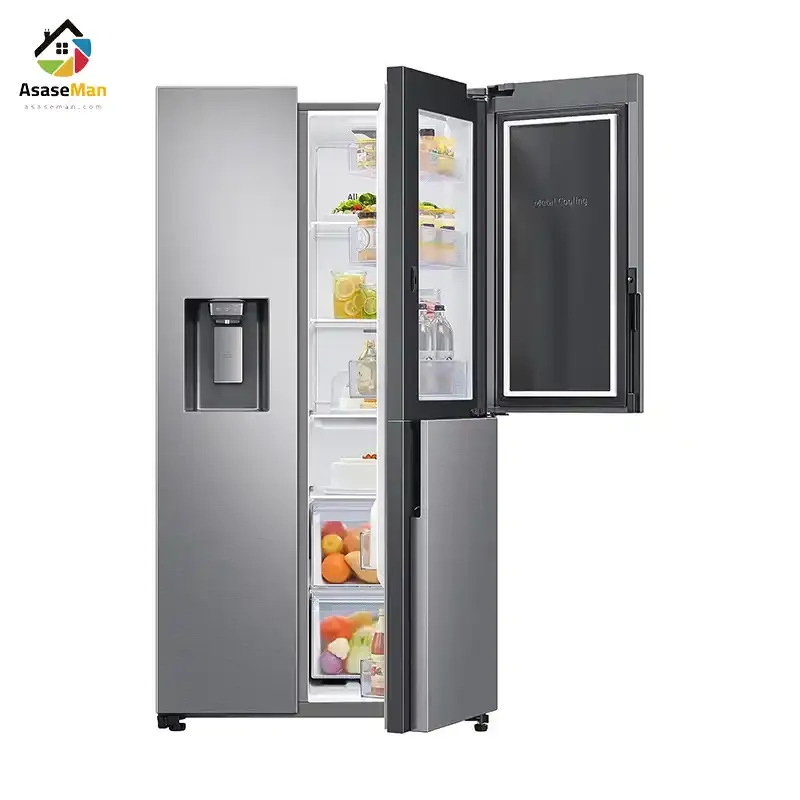 طراحی Door-in-Door یخچال فریزر سامسونگ RS80