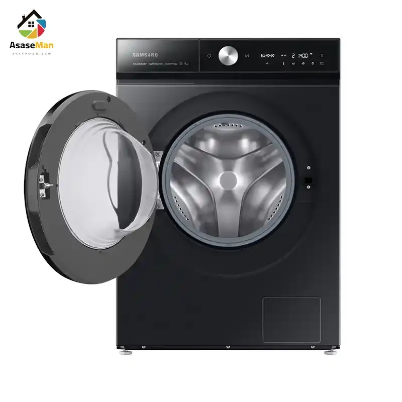نمای روبه رو ماشین لباسشویی سامسونگ W11B ساخت 2022