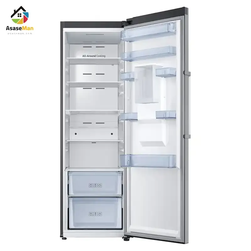 نمای از داخلی یخچال سامسونگ مدل RZ32-RR39 سیلور (نقره ای)