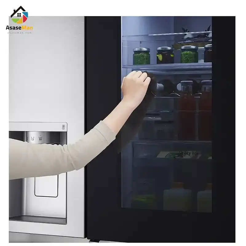 نمای کلی اینستا ویو یخچال فریزر ال جی X267