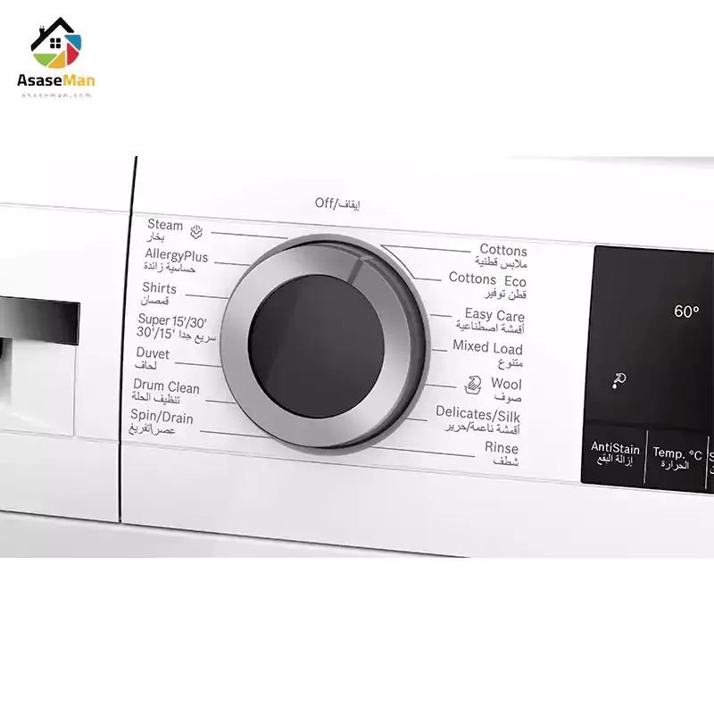 ولوم برنامه های ماشین لباسشویی بوش مدل WGA14400GC