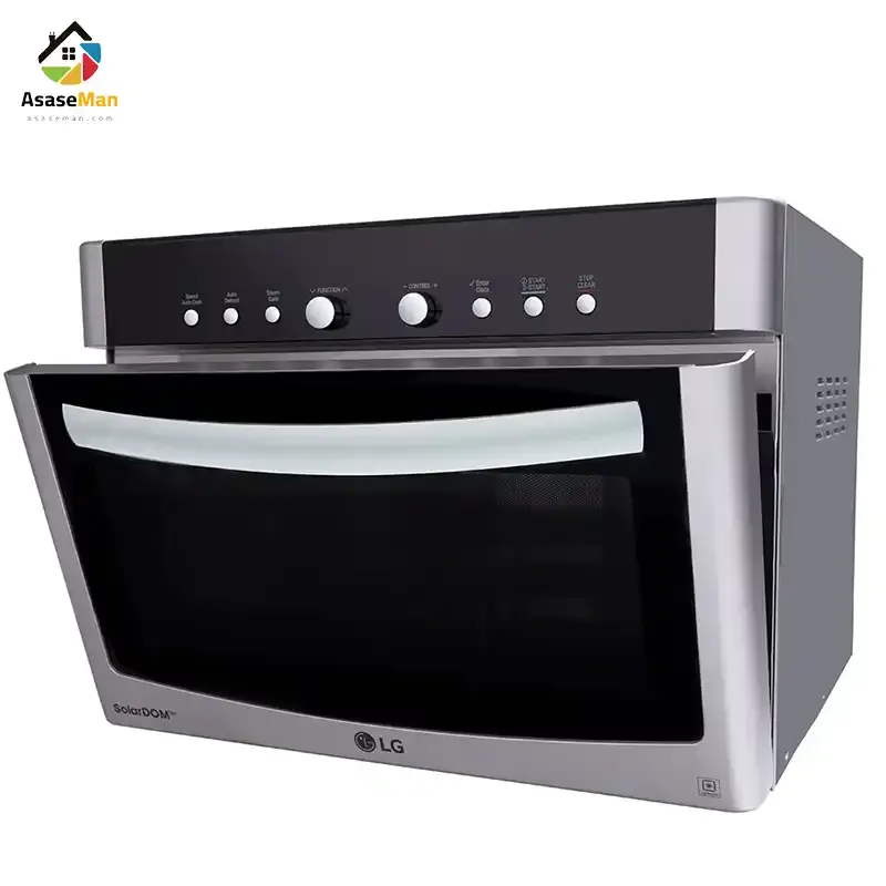 در نیمه باز سولاردام ال جی مدل ma3882 نقره ای