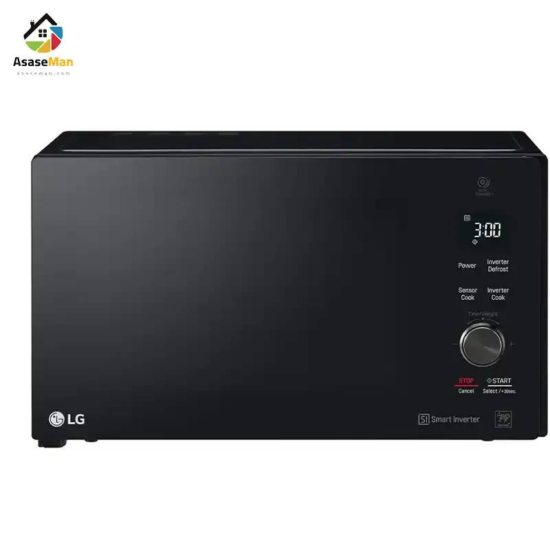 نمای کلی مایکروویو ال جی مدل MH8265 مشکی