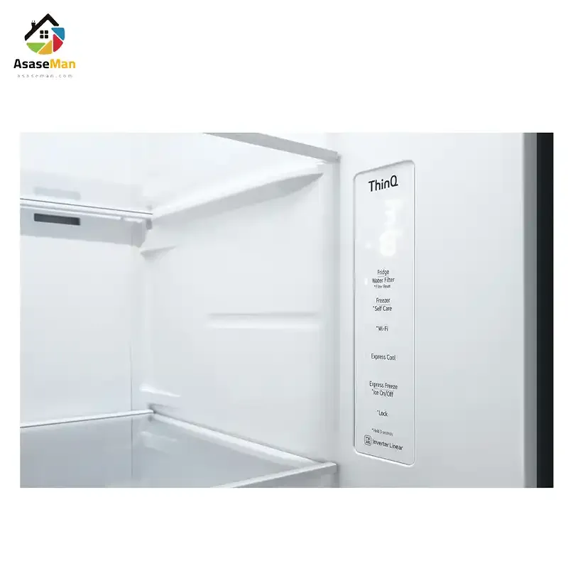 پنل یخچال فریزر ال جی مدل J257