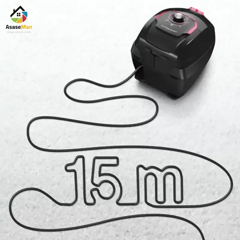 متراژ تحت پوشش جارو برقی بوش مدل BGL8POW2