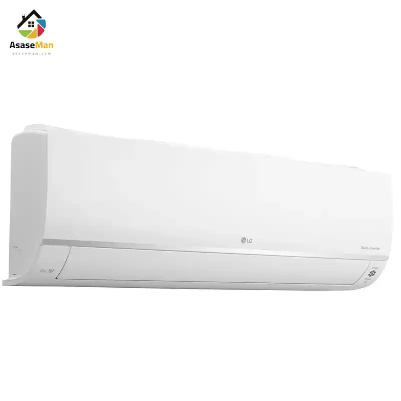 نمای راست یونیت داخلی کولر گازی اینورتر ال جی مدل AMPU26T4W