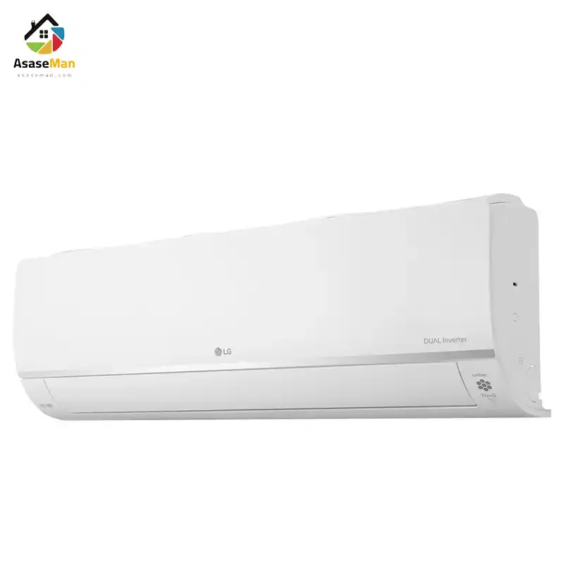 نمای چپ یونیت داخلی کولر گازی اینورتر ال جی مدل AMPU26T4W