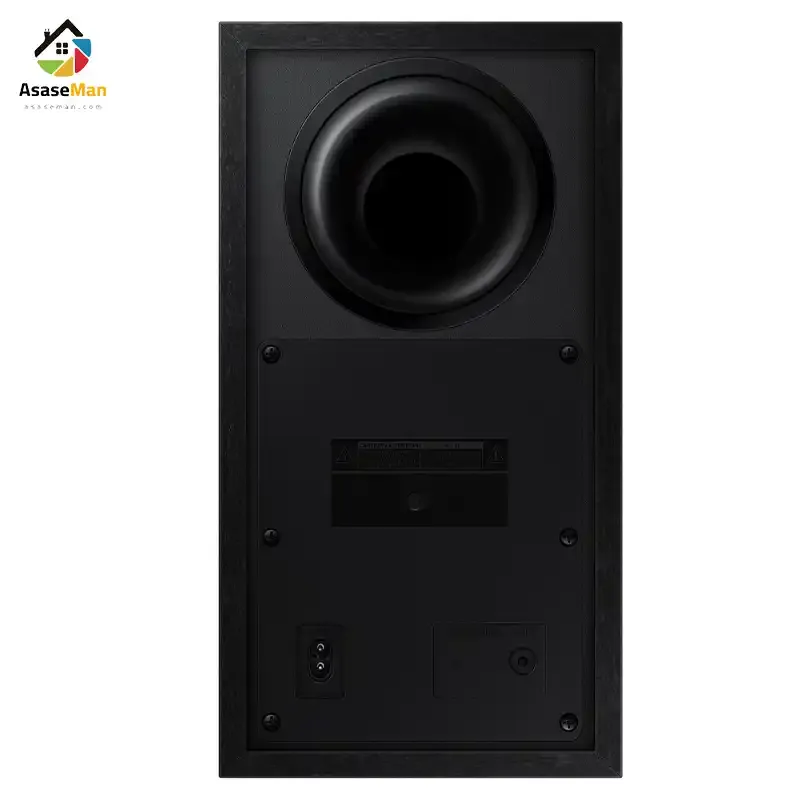 نمای پشت ساب ووفر ساند بارسامسونگ مدل HW-B650