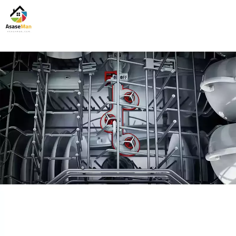 طراحی داخلی ماشین ظرفشویی بوش SMS6EMI65Q