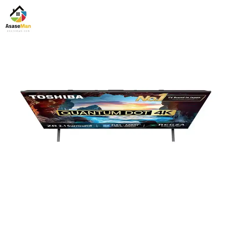 نمای بالایی تلویزیون توشیبا M550 2024