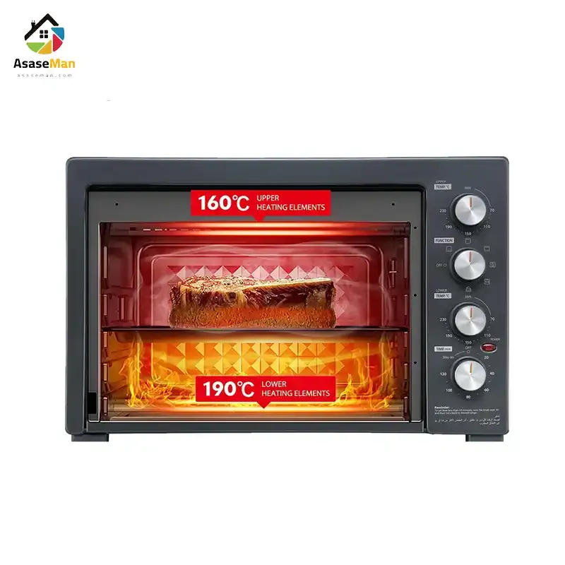 تنظیم دما آون توستر توشیبا مدل TL-MC40EZF