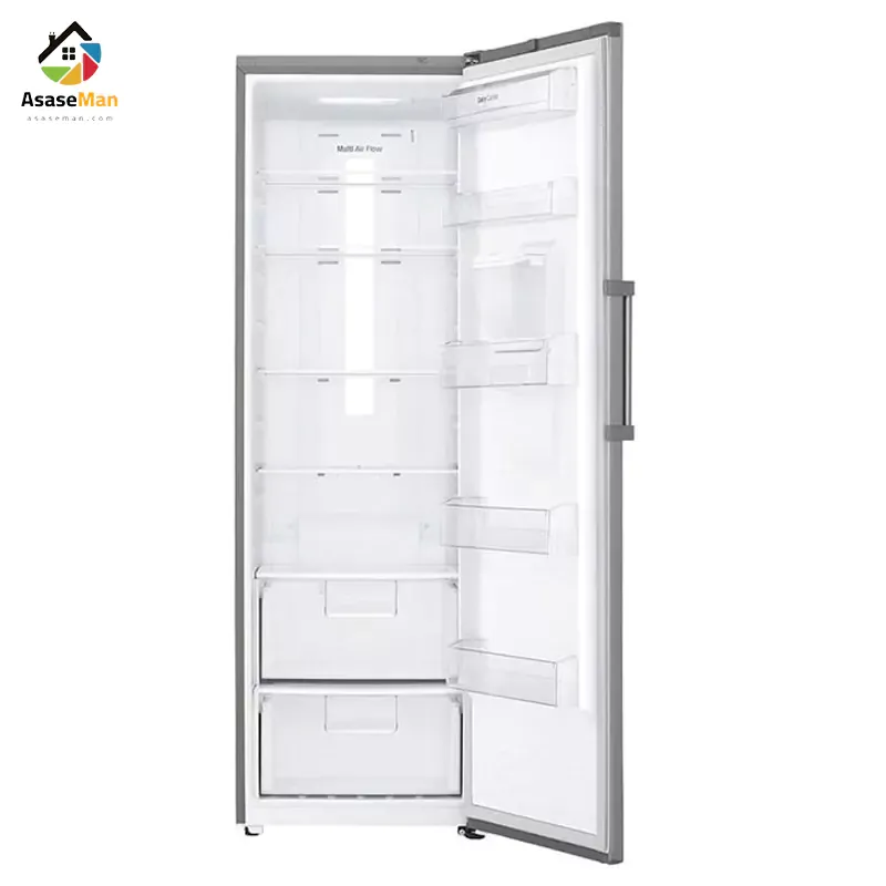 نمای داخلی یخچال فریزر دوقلو ال جی B414-F411