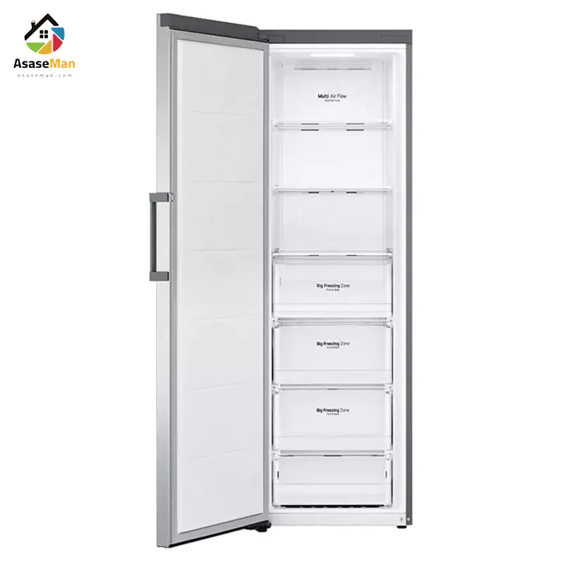 نمای فریزر یخچال فریزر دوقلو ال جی B414-F411