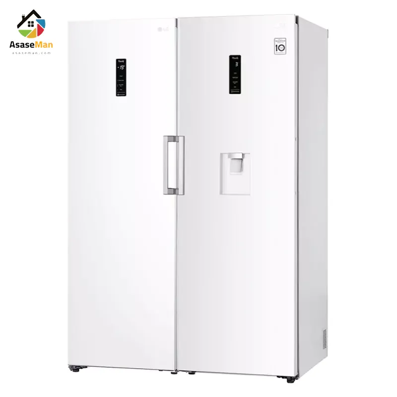 یخچال فریزر دوقلو ال جی B414-F411 سفید