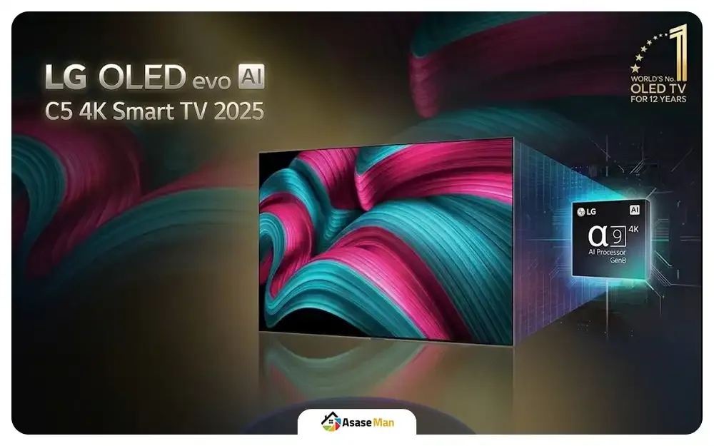کیفیت تصویر و پردازنده تلویزیون ال جی اولد OLED C5