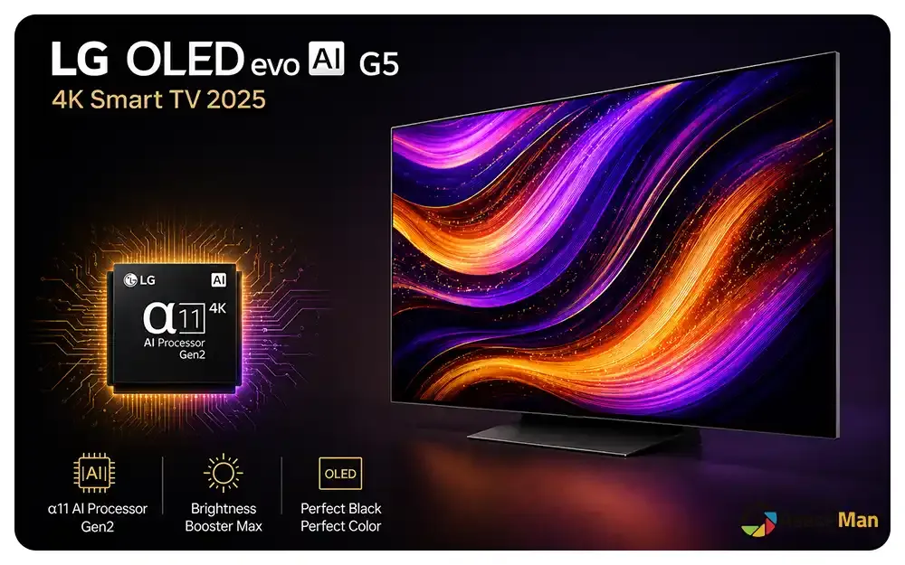 کیفیت تصویر و پردازنده تلویزیون ال جی اولد OLED G5