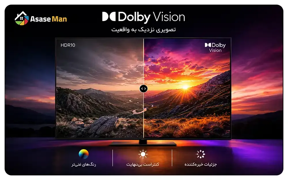 فناوری Dolby Vision تلویزیون ال جی اولد OLED G5