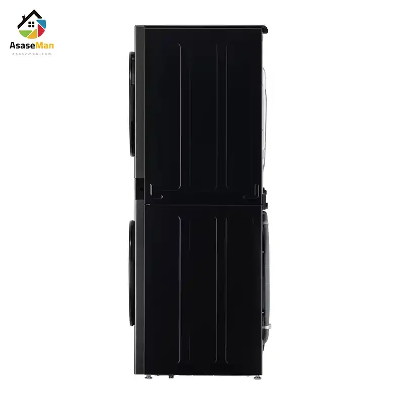 نمای کناری لباسشویی واش تاور ال جی مدل WT1310YJ