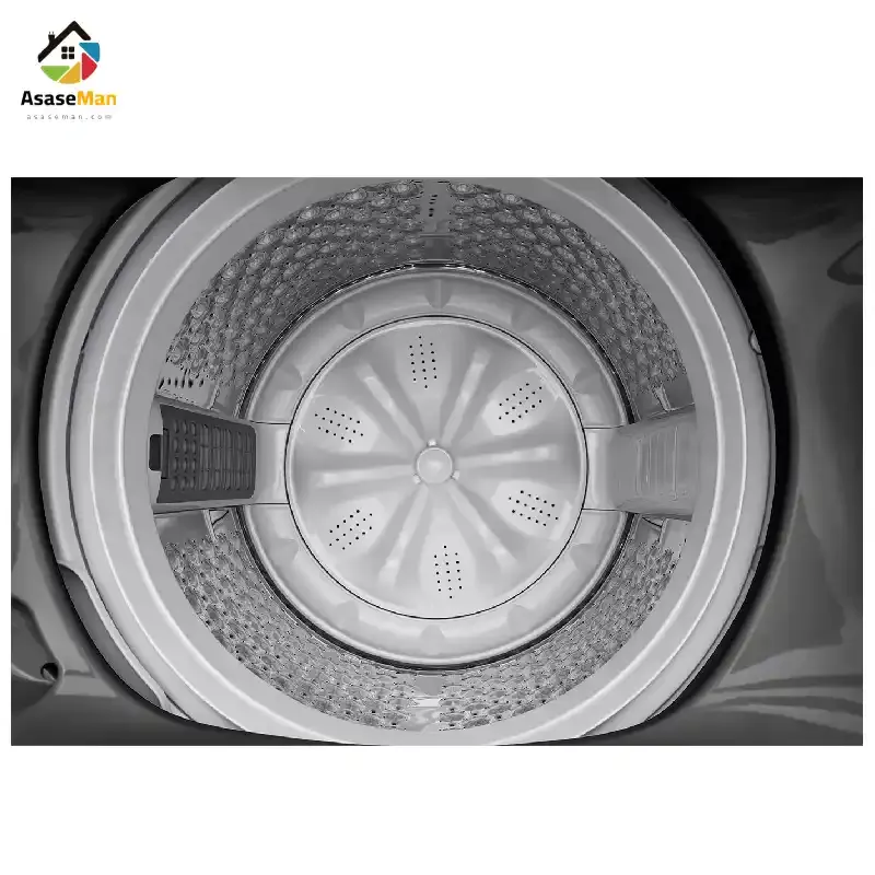 نمای دیگ ماشین لباسشویی و پتوشور ال جی T18H3SDHTW