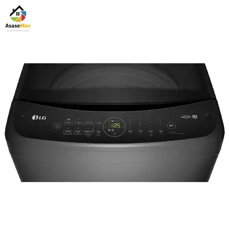 پنل ماشین لباسشویی و پتوشور ال جی T18H3SDHTW دودی