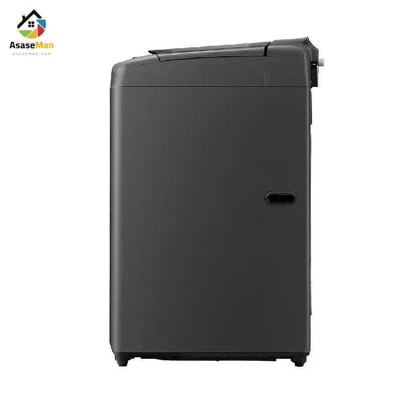 کناره ماشین لباسشویی و پتوشور ال جی T18H3SDHTW دودی