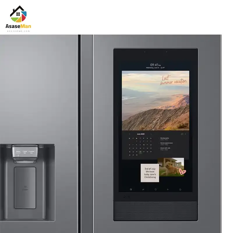 درب اینستاویو یخچال فریزر سامسونگ RS6H