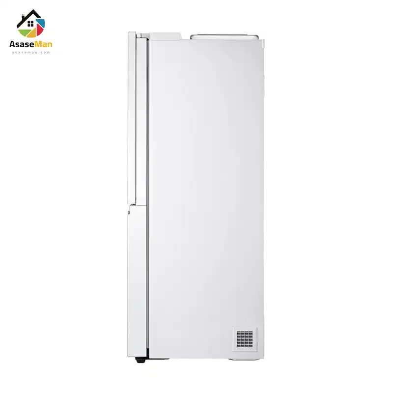 نمای کناری یخچال فریزر ساید بای ساید ال جی GC-J267SQSS