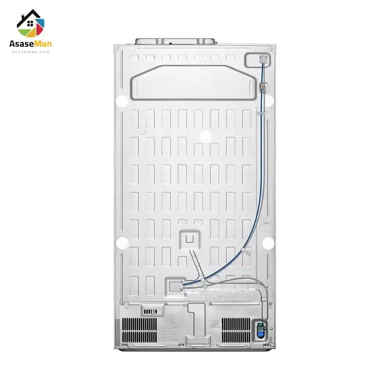 نمای پشتی یخچال فریزر ساید بای ساید ال جی GC-J267SQSS