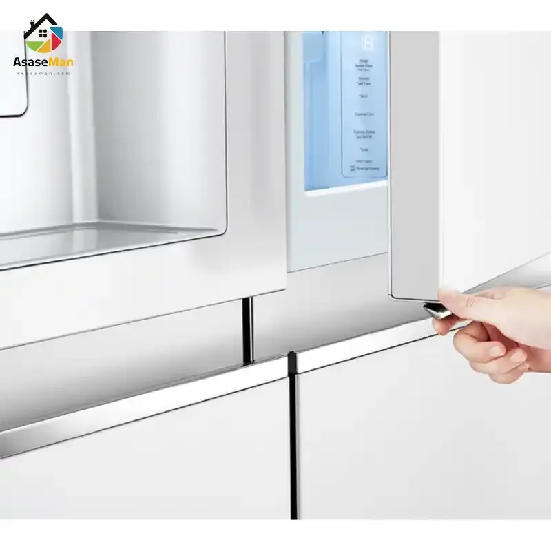 دستگیره مخفی یخچال فریزر ساید بای ساید ال جی GC-J267SQSS