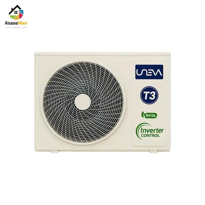 یونیت خارجی کولر گازی یونیوا 24000 اینورتر مدل UN-AS24 FANTOM-5 T3
