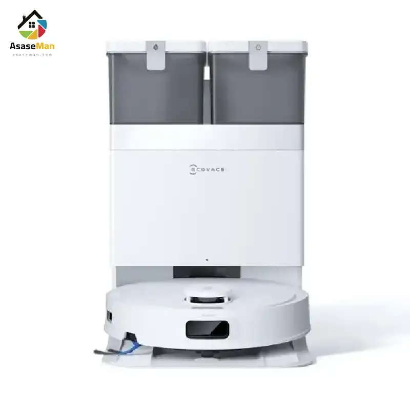 نمای از جارو رباتیک اکووکس مدل Ecovacs T30C سفید