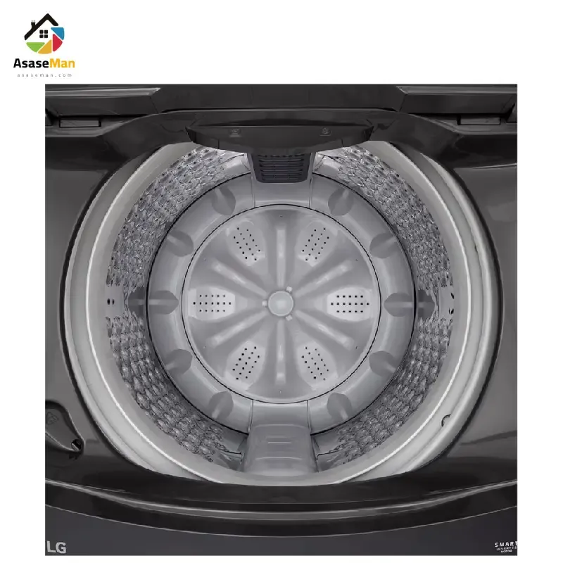 داخل دیگ شستشو ماشین لباسشویی و پتو شور ال جی مدل T16V1NDHT7