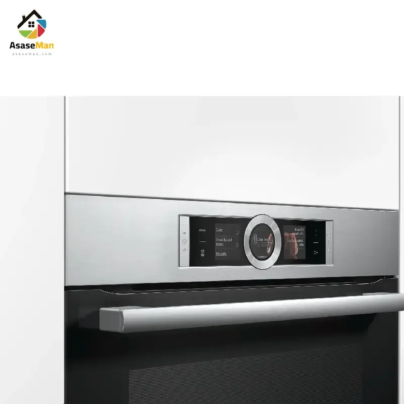نمای کج پنل فر توکار بوش مدل Hbg6764bs1