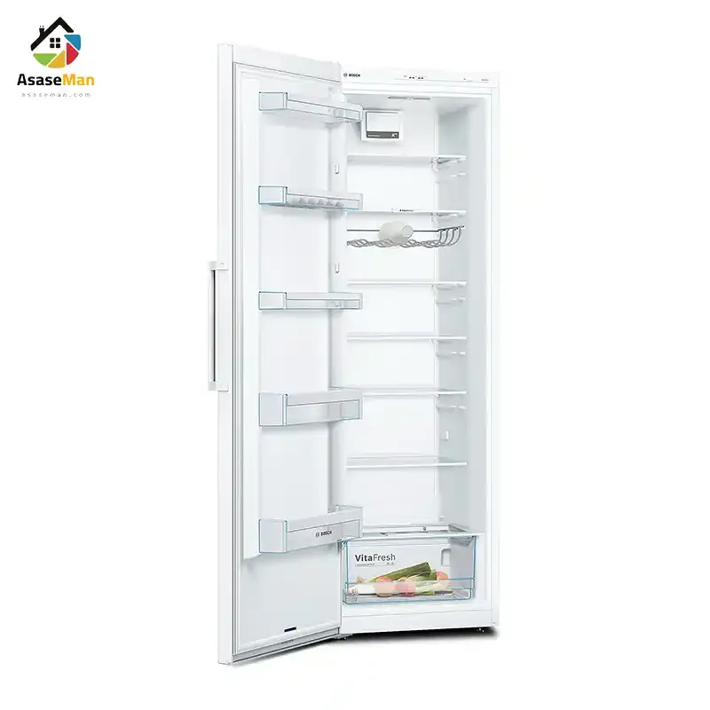 ظرفیت قسمت یخچال، یخچال فریزر دوقلو بوش مدل KSV36VW31U-GSN36VW31U