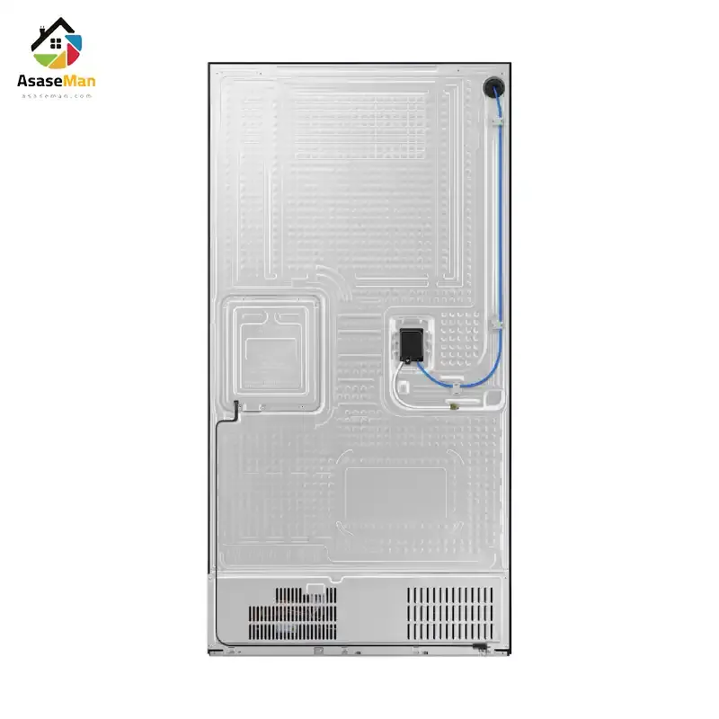 نمای پشتی یخچال فریزر ساید بای ساید سامسونگ مدل RM90F67C
