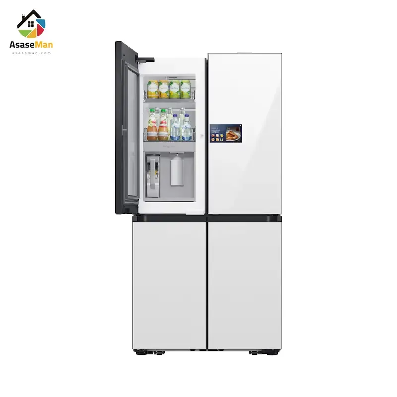 فناوری درب در درب یخچال فریزر ساید بای ساید سامسونگ مدل RM90F67C