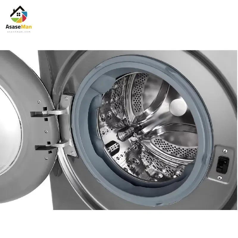 داخل  ماشین لباسشویی ال جی 9 کیلو مدل F4V5 نقره ای