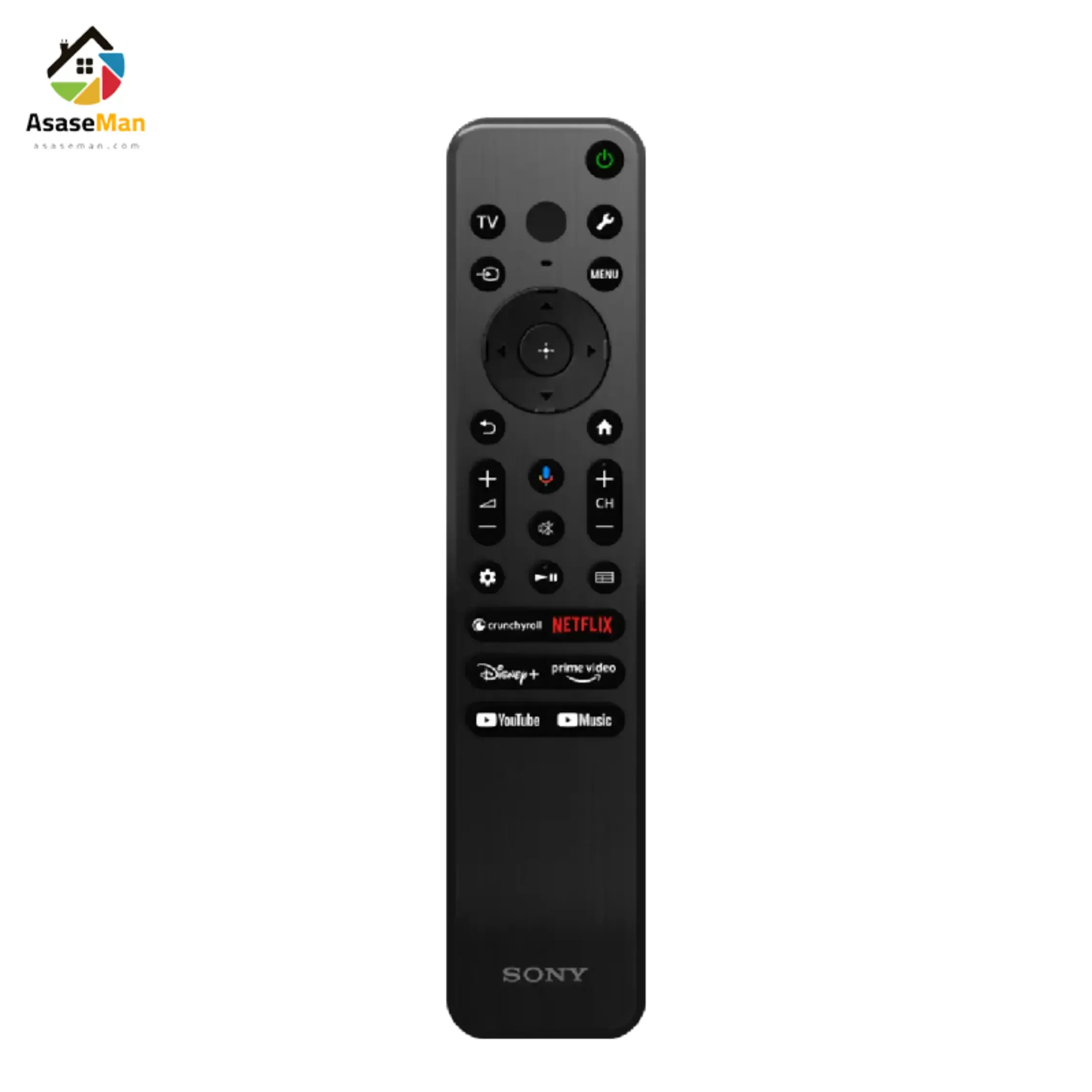 ریموت کنترل تلویزیون سونی مدل X77L
