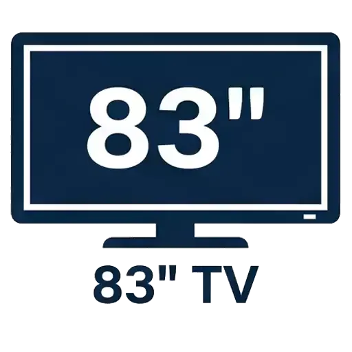 تلویزیون 83 اینچ