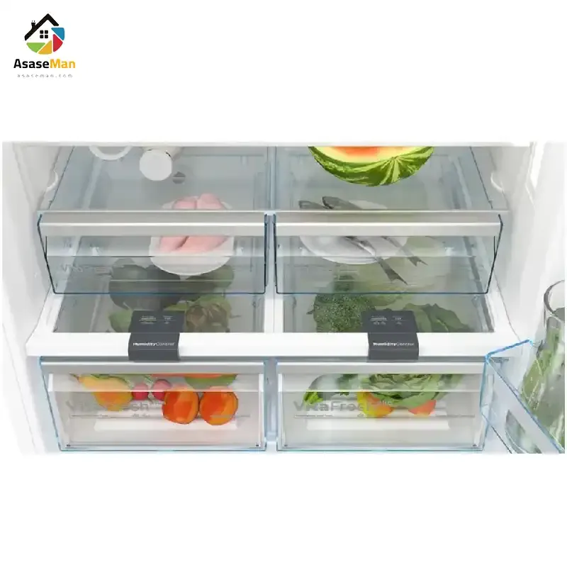 کشو میوه یخچال فریزر بالا پایین بوش مدل KGD86AW31U
