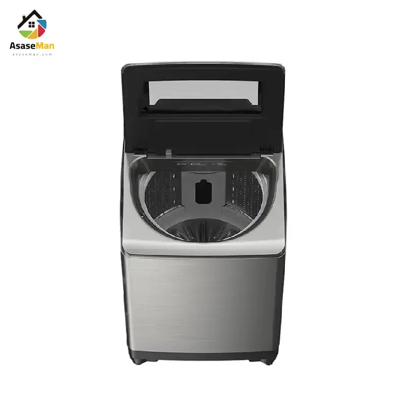 نمای درب باز ماشین لباسشویی و پتوشور هیتاچی مدل SF-P250ZFV