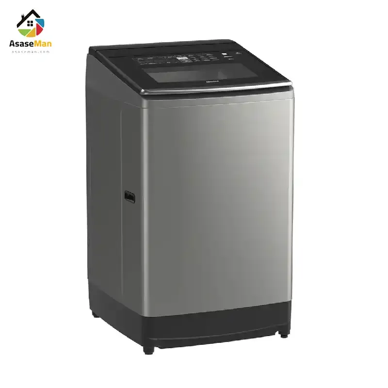 نمای راست ماشین لباسشویی و پتو شور هیتاچی مدل  Sf-p150zcv