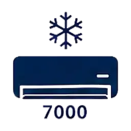 کولر گازی 7000