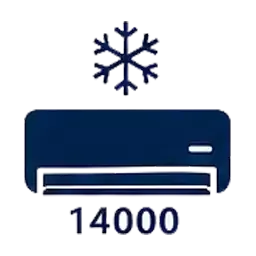 کولر گازی 14000