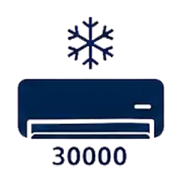 کولر گازی 30000