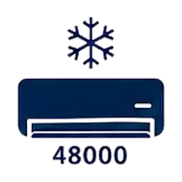 کولر گازی 48000
