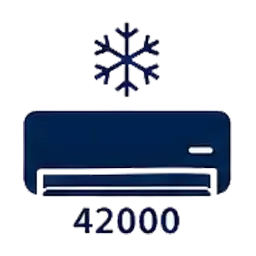 کولر گازی 42000